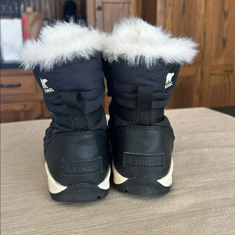 SOREL Whitney II Flurry Winter Boys Girls Children Kids Snow Boots Sz‎ 4